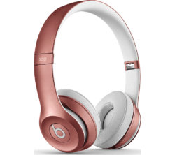 BEATS  Solo 2 Wireless Bluetooth Headphones - Rose Gold
